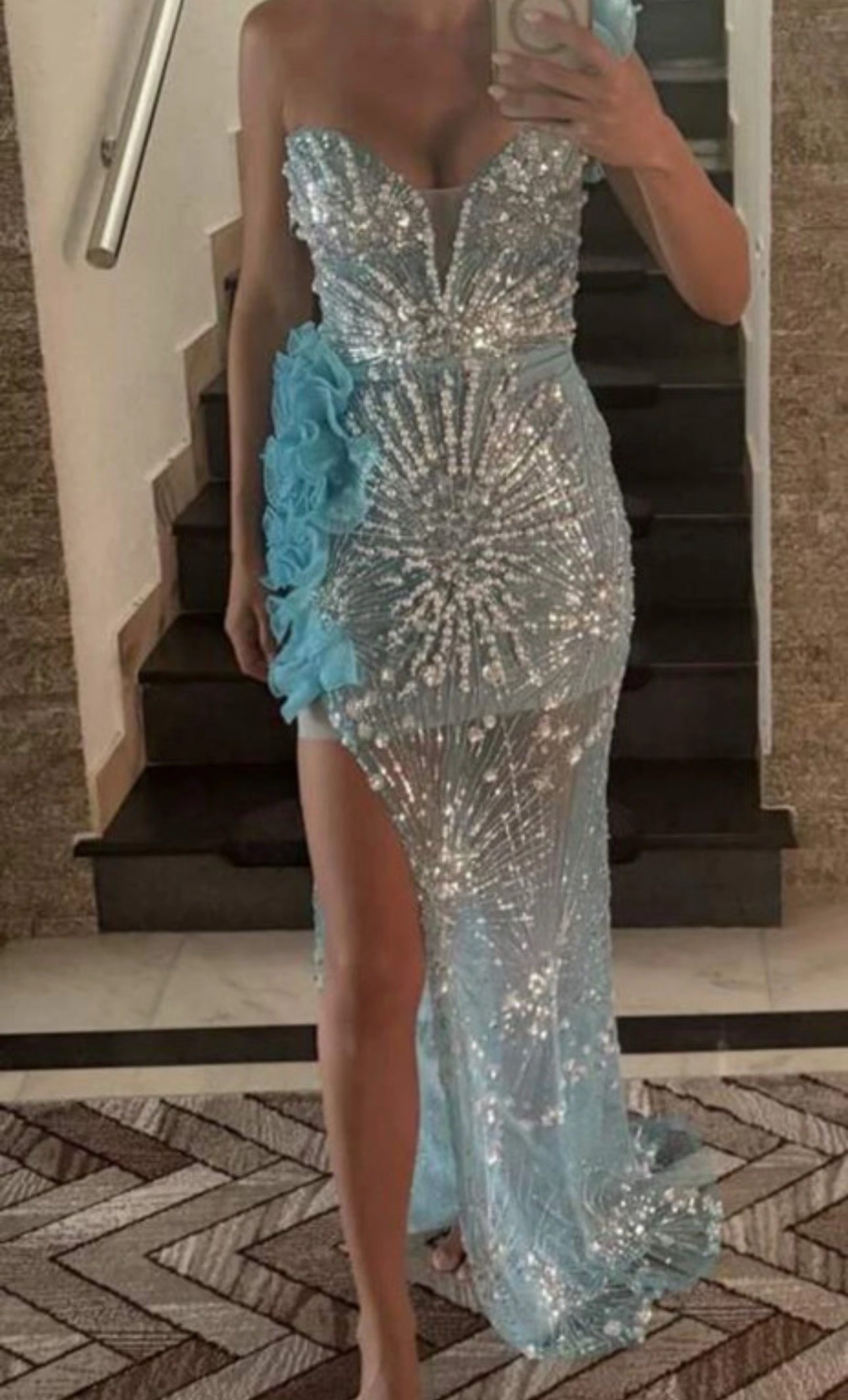 Éclat Céleste Bleu Givré