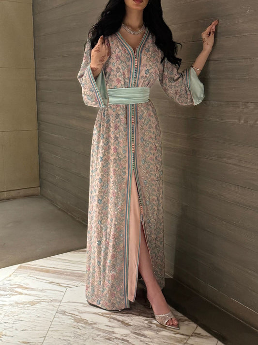 Caftan Un Jardin de Détails