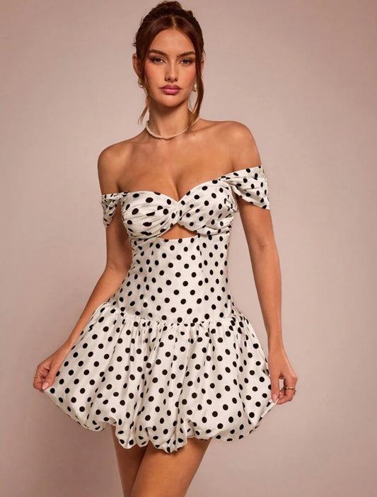 Robe petit pois